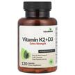 Фото використання Vitamin K2 + D3 Extra Strength Фото використання Future Biotics, Vitamin K2 + D3 Extra, Вітаміни D3 та K2, 120 кап