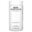 Фото применение CodeAge, Контроль веса, Keto Carb Focus, 180 капсул