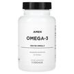 Фото використання CodeAge, Amen Omega-3 1.500 mg, Омега 3, 90 капсул