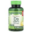 Фото використання High Potency Vitamin D3 125 mcg 5000 IU Фото використання Nature's Truth, Vitamin D3 5000 IU, Вітамін D3, 300 капсул