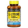 Фото применение L- Lysine 500 mg Фото применение Mason, L-Лизин, L- Lysine 500 mg, 100 таблеток
